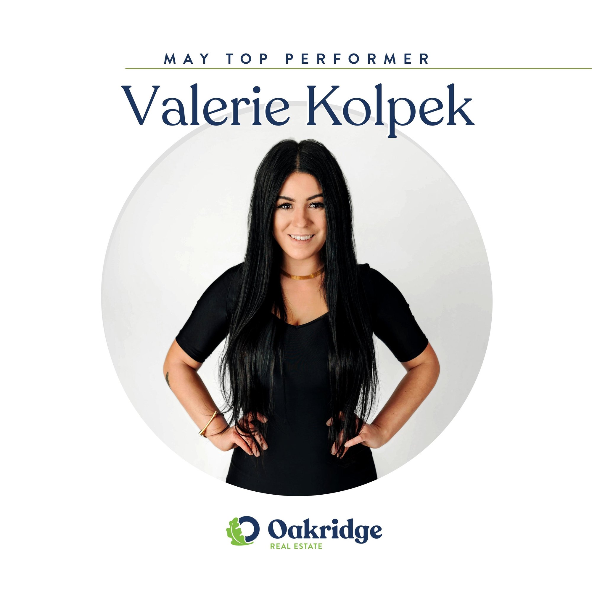 Valerie Kolpek May Top Performer Oakridge Real Estate